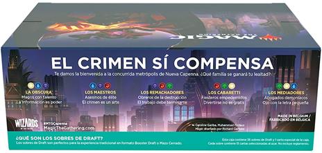 Magic the Gathering Streets of New Capenna Draft Booster Display (36) ES - 5