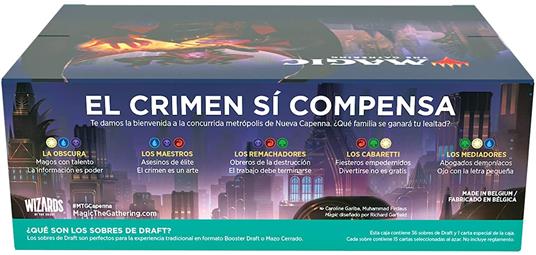 Magic the Gathering Streets of New Capenna Draft Booster Display (36) ES - 5