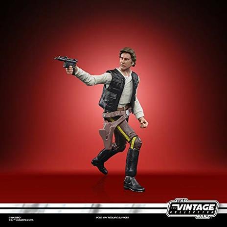 Hasbro Star Wars The Vintage Collection. Han Solo (Endor), action figure da 9,5 cm - 6