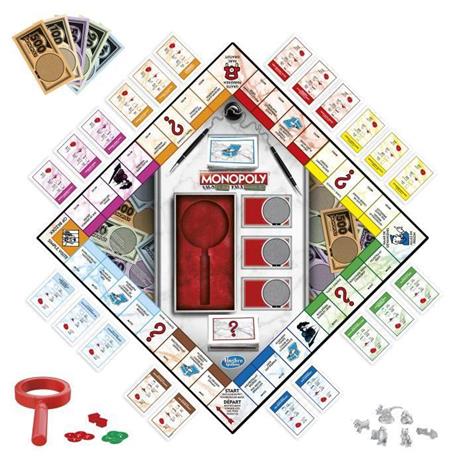 Monopoli Biglietti contraffatti, gioco da tavolo per la famiglia, gioco da tavolo, versione francese - 2