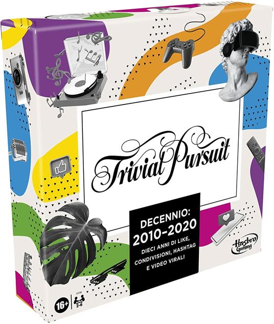 Trivial Pursuit Decennio: 2010 - 2020, gioco da tavolo per adulti e adolescenti - 3