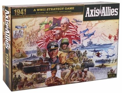 Avalon Hill - Axis & Allies 1941, gioco da tavolo di strategia ispirato alla Seconda guerra mondiale (Versione Inglese)