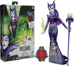 Hasbro Disney Princess Villains, Malefica, fashion doll con accessori e vestiti rimovibili