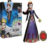 Hasbro Disney Princess Villains, La Regina Cattiva, fashion doll con accessori e vestiti rimovibili