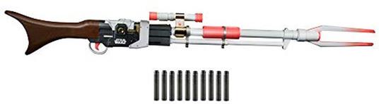 Hasbro Nerf Star Wars Amban Phase Blaster The Mandalorian Blaster - Binocolo con Lente illuminata, 10 Freccette Nerf Blaster - 2