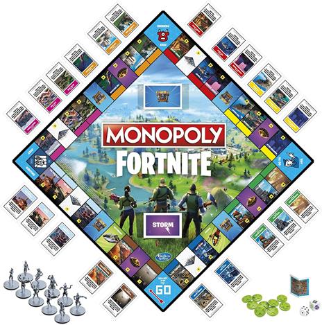 Monopoly Fortnite Collectors. Gioco da tavolo - 5