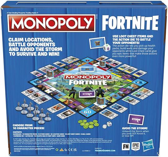 Monopoly Fortnite Collectors. Gioco da tavolo - 6