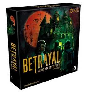 Giocattolo Avalon Hill - Betrayal at House on the Hill, 3ª edizione, gioco da tavolo cooperativo Hasbro
