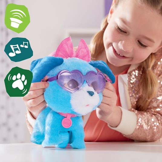 FurReal - Rockalots, cucciolo giocattolo interattivo che cammina con musica, 3 canzoni divertenti, effetti sonori - 6