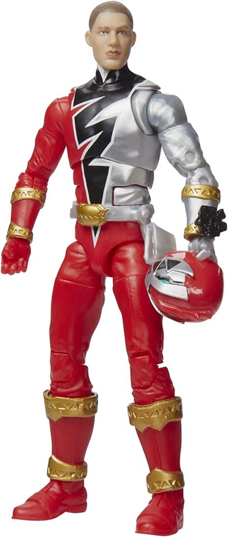 Power Rangers Dino Fury Fulminecollection Action Figura 2022 Red Ranger 15 Cm Hasbro - 5