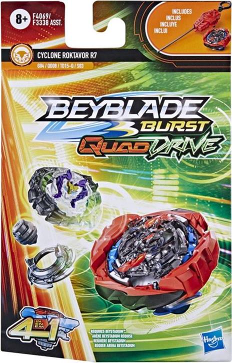 Beyblade Quad Drive F4069ES0 gioco/giocattolo di abilità Trottola da lancio - 2