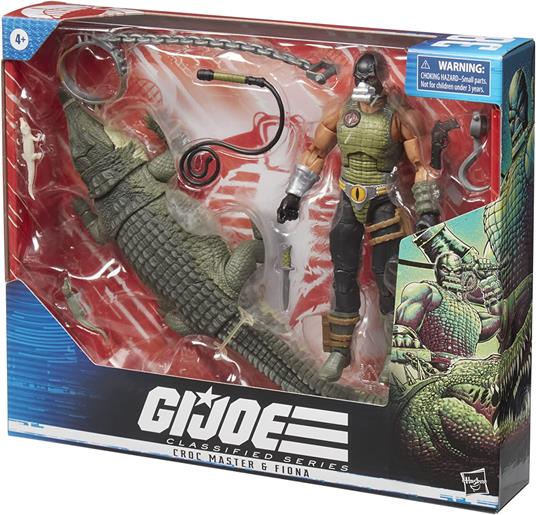G.i. Joe Classified Series Action Figura 2022 Croc Master & Fiona 15 Cm Hasbro - 2