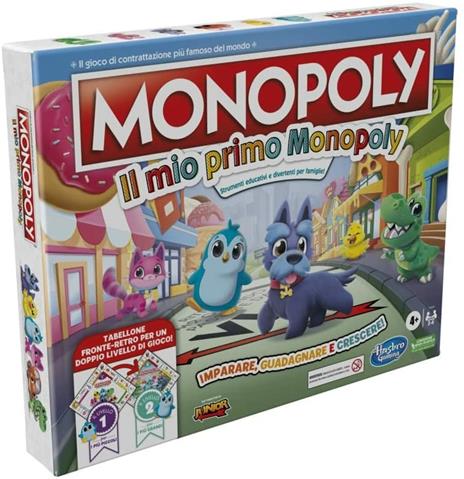 Monopoly - Il Mio Primo Monopoly, gioco da tavolo per famiglie - 3