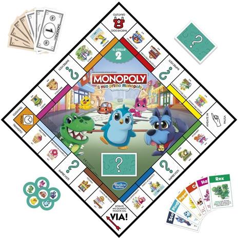 Monopoly - Il Mio Primo Monopoly, gioco da tavolo per famiglie - 4