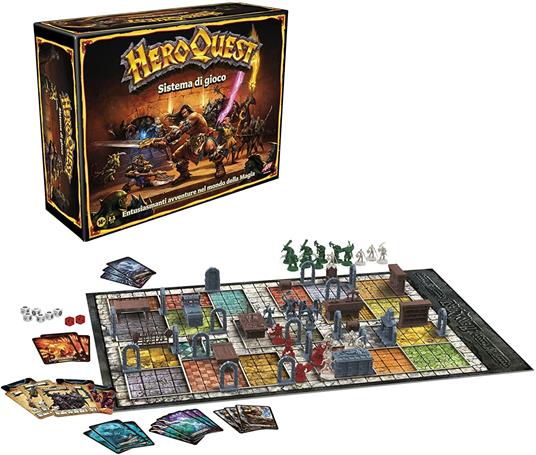 Avalon Hill - Heroquest, Gioco di Avventura Fantasy con Oltre 65 Miniature - 6