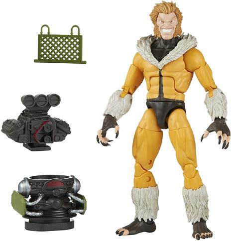 Hasbro Marvel Legends Series, X-Men Sabretooth, action figure collezionabile da 15 cm