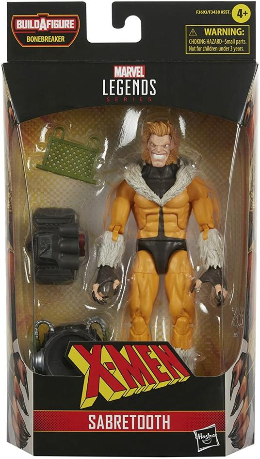 Hasbro Marvel Legends Series, X-Men Sabretooth, action figure collezionabile da 15 cm - 2