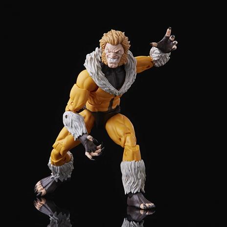 Hasbro Marvel Legends Series, X-Men Sabretooth, action figure collezionabile da 15 cm - 4