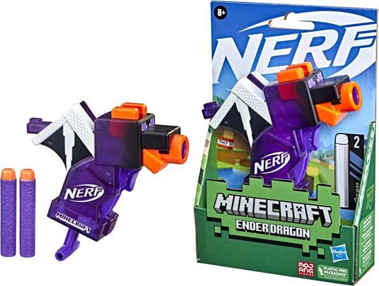 Nerf Minecraft - Microshots (blaster assortiti) - 11