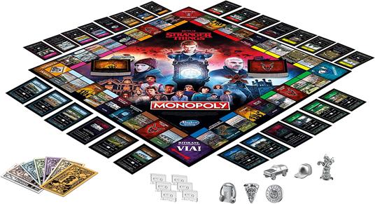 Monopoly - Stranger Things, gioco da tavolo per adulti e adolescenti dai 14 anni in su, da 2 a 6 giocatori - 5