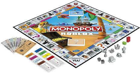 Monopoly - Roblox, gioco da tavolo per bambini dagli 8 anni in su (Edizione 2022) - 4