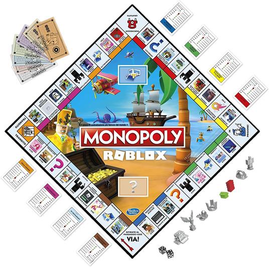 Monopoly - Roblox, gioco da tavolo per bambini dagli 8 anni in su (Edizione 2022) - 5