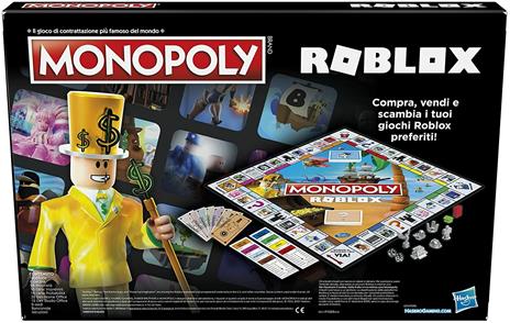 Monopoly - Roblox, gioco da tavolo per bambini dagli 8 anni in su (Edizione 2022) - 6