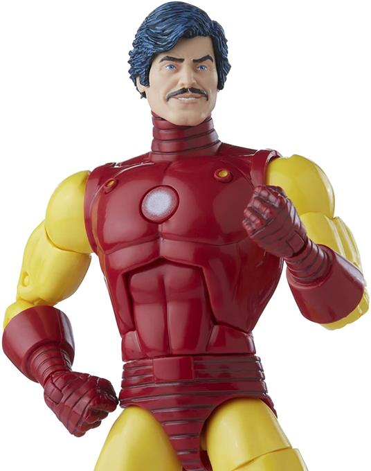 Hasbro Marvel Legends Series, 20th Anniversary Series 1 Iron Man, action figure da collezione da 15 cm - 4