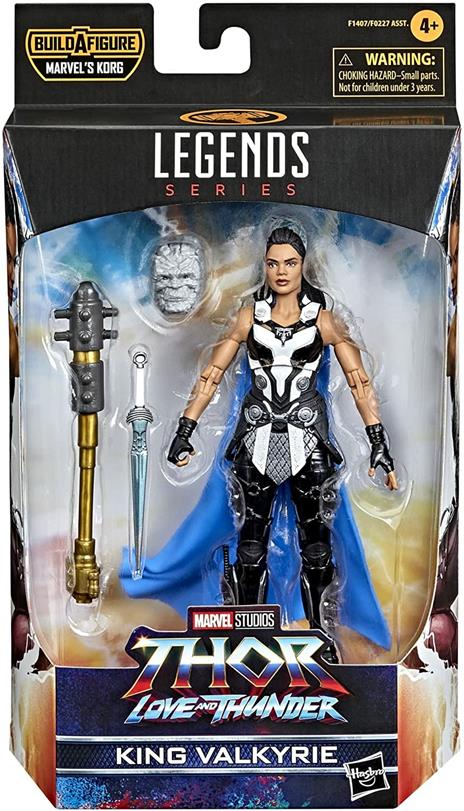 Hasbro Marvel Legends Series - King Valkyrie, Action Figure collezionabile da 15 cm - 2