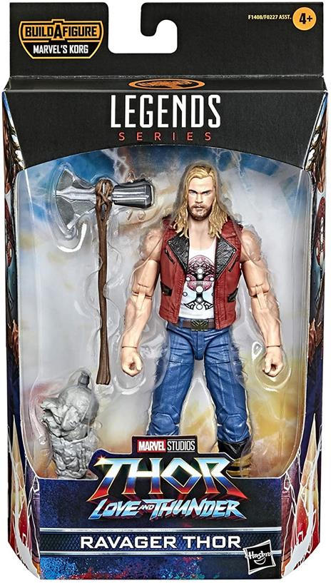 Hasbro Marvel Legends Series, Thor Ravager, action figure da 15 cm, Thor:  Love and Thunder