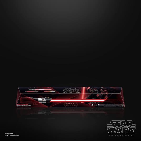 Hasbro Star Wars The Black Series, spada laser Force FX Elite di Darth Vader - 3