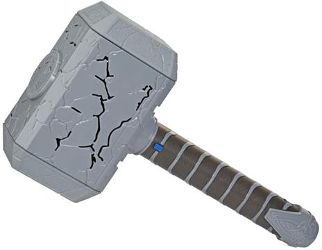 Hasbro Marvel Thor,  Martello Mighty Thor, giocattolo elettronico per il roleplay ispirato al film "Thor: Love and Thunder"