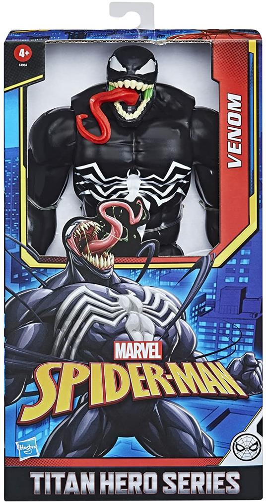 Hasbro Marvel Spider-Man - Titan Hero Series - Venom Deluxe, action figure da 30 cm - 3