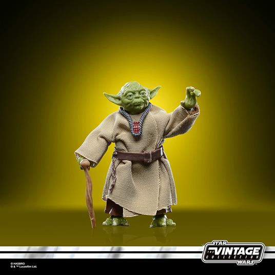 Hasbro Star Wars, The Vintage Collection - Yoda (Dagobah), action figure da 9,5 cm di Star Wars: LImpero colpisce ancora - 4