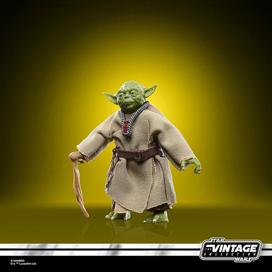 Hasbro Star Wars, The Vintage Collection - Yoda (Dagobah), action figure da 9,5 cm di Star Wars: LImpero colpisce ancora - 5