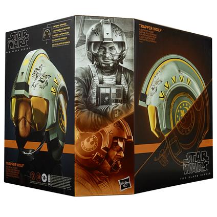 Hasbro Star Wars The Black Series, casco elettronico di Trapper Wolf