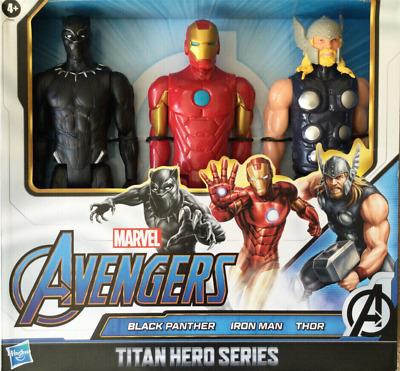 Marvel Avengers Titan Hero - Set 3 Personaggi da 30 cm