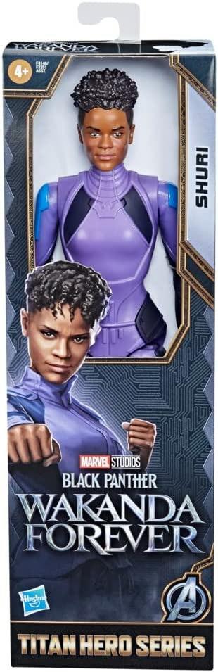 Hasbro Marvel Studios Black Panther: Wakanda Forever, Titan Hero Series, Shuri, action figure giocattolo in scala da 30 cm - 2