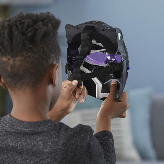 Hasbro Marvel Black Panther, Legacy Collection, Maschera Vibranium di Black Panther con effetti speciali - 6