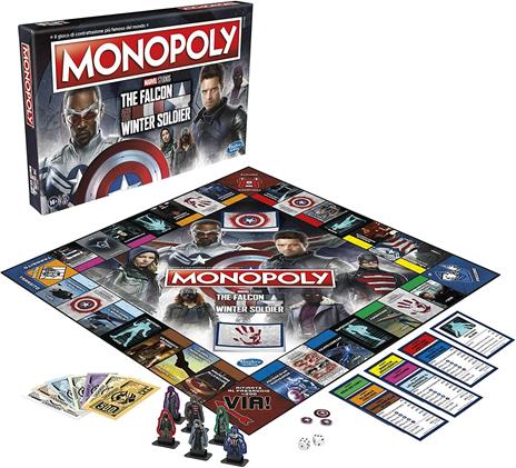 Monopoly - The Falcon and the Winter Soldier, edizione ispirata alla serie TV dei Marvel Studios