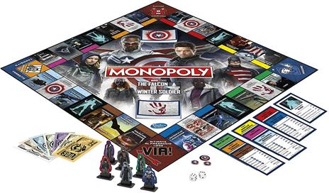 Monopoly - The Falcon and the Winter Soldier, edizione ispirata alla serie TV dei Marvel Studios - 4