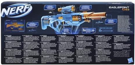 Nerf Elite 2.0 - Eaglepoint RD-8, Blaster con tamburo da 8 dardi, mirino e canna staccabili - 5