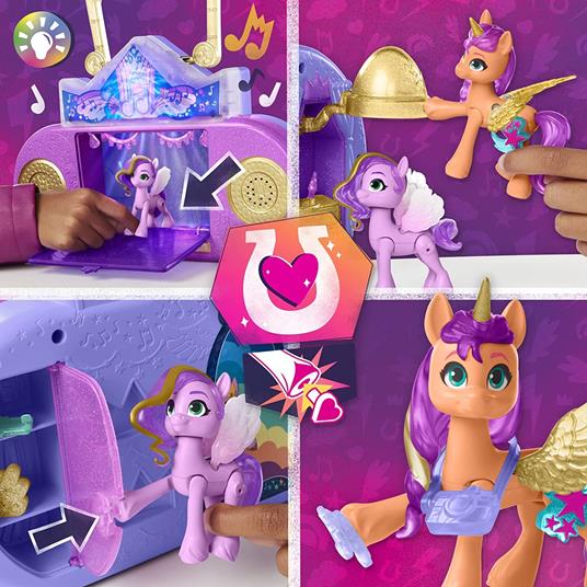 My Little Pony: Lascia il Tuo Segno - Musical Melody, playset con luci e suoni, 3 personaggi - 5