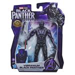 Hasbro Marvel Black Panther, Marvel Studios Legacy Collection, action figure di Black Panther Vibranium in scala da 15 cm