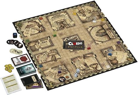 Cluedo Harry Potter - gioco da tavolo Hasbro Gaming, per 3-5 giocatori, dagli 8 anni in su - 4