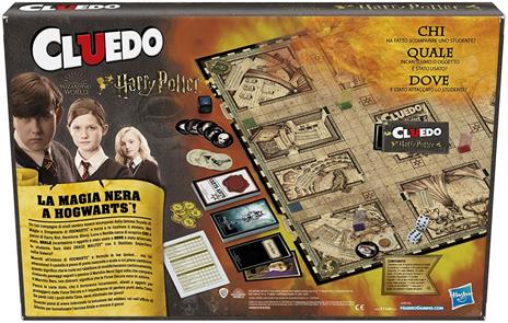 Cluedo Harry Potter - gioco da tavolo Hasbro Gaming, per 3-5 giocatori, dagli 8 anni in su - 6