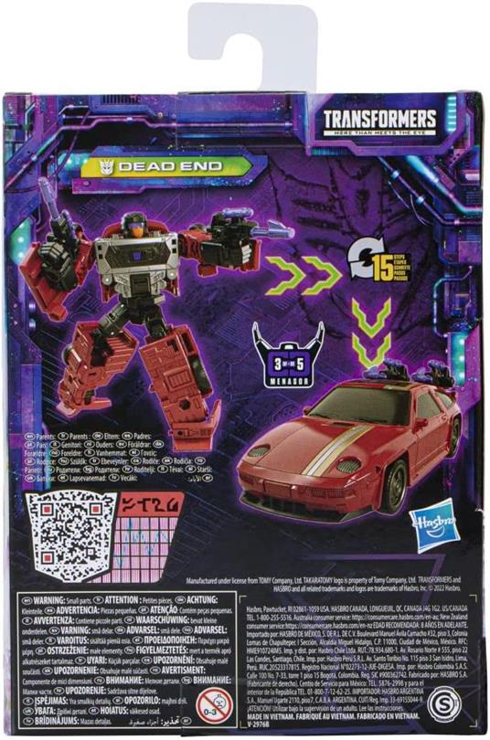 Transformers: Hasbro - Gen Legacy Ev Deluxe Deadend - 4