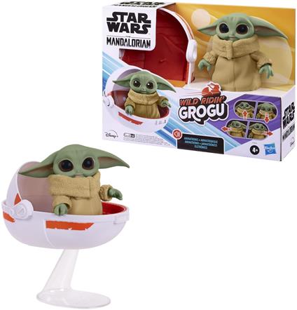 Star Wars The Mandalorian Interactive Figura Wild Ridin'' Grogu Hasbro