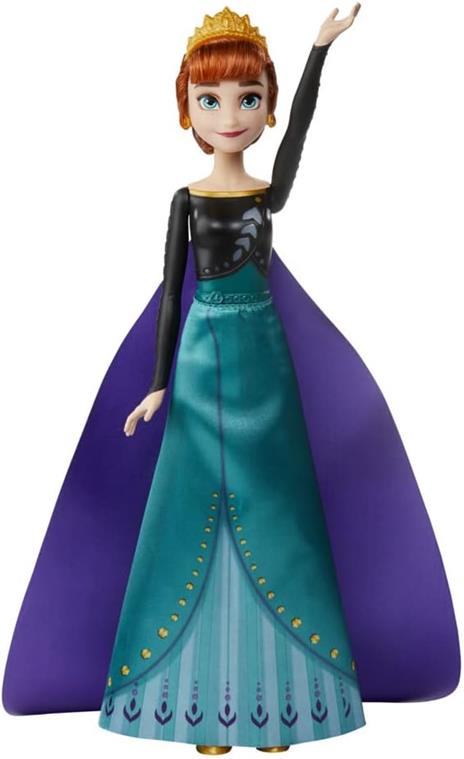 Hasbro Disney Frozen - Anna Regina Cantante, canta ""Some Things Never Change"" , canzone dal film Disney Frozen II