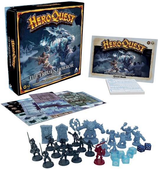 Heroquest Gioco Da Tavolo Expansion The Frozen Horror Quest Pack English Hasbro